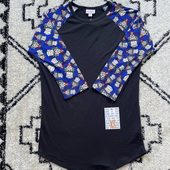 LulaRoe Raglan Tee NWT - Picture 1 of 3